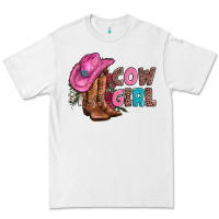 White valentine day boots hat and roses Premium Tee - AdoDesignShop