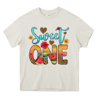 Cream sweet one watermelon Heavy Core Tee - Artiststas
