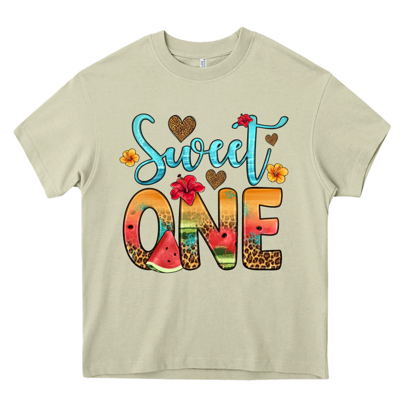 Sweet One Watermelon Heavy Core Tee by Artiststas | Teevron