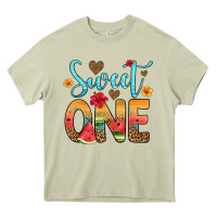 Mossy sweet one watermelon Heavy Core Tee - Artiststas