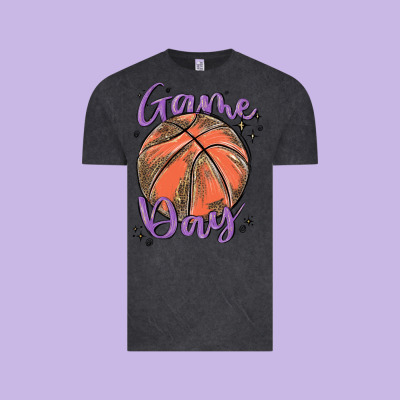 Game Day Vintage Tee Designed By Maliassmallbusiness