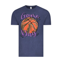 Vintage Denim game day Vintage Tee - MaliasSmallBusiness