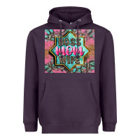 Plum Boss mom wife Heavyweight Hoodie - CowGirlArtShop