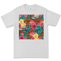 Dove Grey hatched egg easter chicks seamless pattern Premium Tee - Artiststas