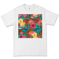 White hatched egg easter chicks seamless pattern Premium Tee - Artiststas