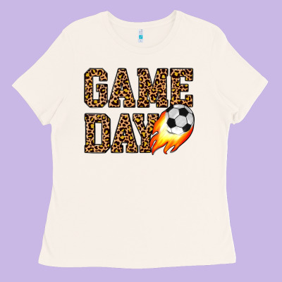 Game Day Soccer Ladies Tee Designed By Jahusdesignshop