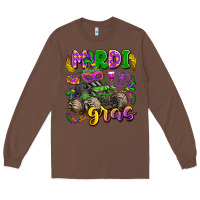 Chestnut mardi gras monster truck Long Sleeve Tee - LillyAllenDesigns