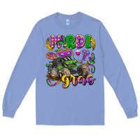 Colony Blue mardi gras monster truck Long Sleeve Tee - LillyAllenDesigns