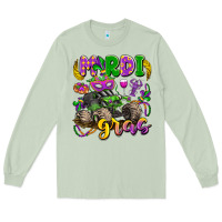 Matcha mardi gras monster truck Long Sleeve Tee - LillyAllenDesigns