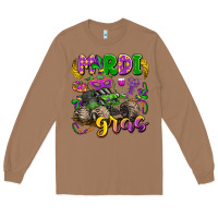 Toasted Coconut mardi gras monster truck Long Sleeve Tee - LillyAllenDesigns