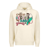 Tofu coffee scrubs and rubber gloves Premium Hoodie - CowGirlArtShop