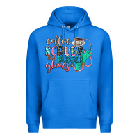 True Royal coffee scrubs and rubber gloves Premium Hoodie - CowGirlArtShop