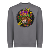 Storm Mardi Gras red Angus Heavyweight Sweatshirt - LillyAllenDesigns