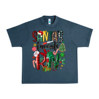Midnight Navy santas favorite registered nurse Urban Heavy Tee - MaliasSmallBusiness