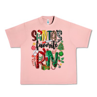 Salmon santas favorite registered nurse Urban Heavy Tee - MaliasSmallBusiness