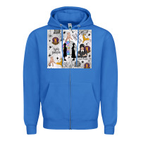 True Royal gothic girl and colorful girl Zipper Hoodie - TumblerDesignByShophia