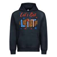 Navy let's get lit 1 Urban Hoodie - BundleAndBundleShop