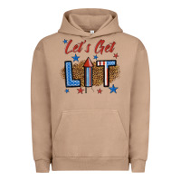 Pigment Burro let's get lit 1 Urban Hoodie - BundleAndBundleShop