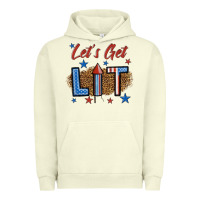 Pigment Pistachio let's get lit 1 Urban Hoodie - BundleAndBundleShop