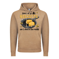 Vintage Coffee some of yalls biscuits aint done in the middle Vintage Hoodie - MaliasSmallBusiness
