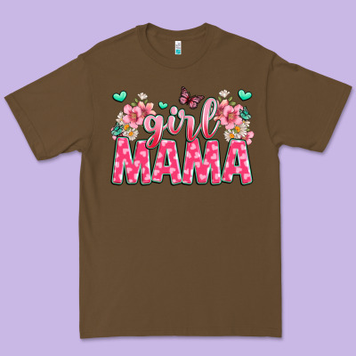 Girl Mama Premium Tee Designed By Jahusdesignshop
