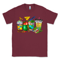 Burgundy teacher coffee cups Classic Tee - NancyCooperArtShop