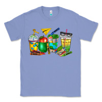 Colony Blue teacher coffee cups Classic Tee - NancyCooperArtShop