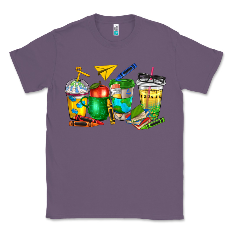 Teacher Coffee Cups Classic Tee by NancyCooperArtShop | Teevron