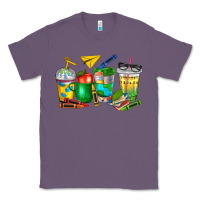 Lavender teacher coffee cups Classic Tee - NancyCooperArtShop