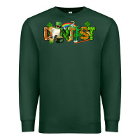 Sports Green St. Patrick's Day Dentist Premium Sweatshirt - CowGirlArtShop