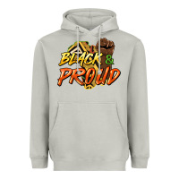 Moon Dust Black and proud Heavyweight Hoodie - HowdyJamesFarm