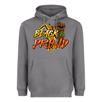 Storm Black and proud Heavyweight Hoodie - HowdyJamesFarm