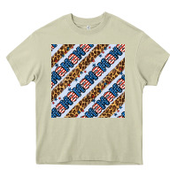 Mossy american mama leopard seamless pattern Heavy Core Tee - BundleAndBundleShop