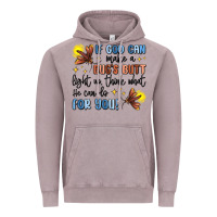 Vintage Zinc if god can make a bug's butt light up Vintage Hoodie - MaliasSmallBusiness