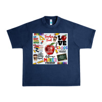 Navy teacher Urban Heavy Tee - MaliasSmallBusiness