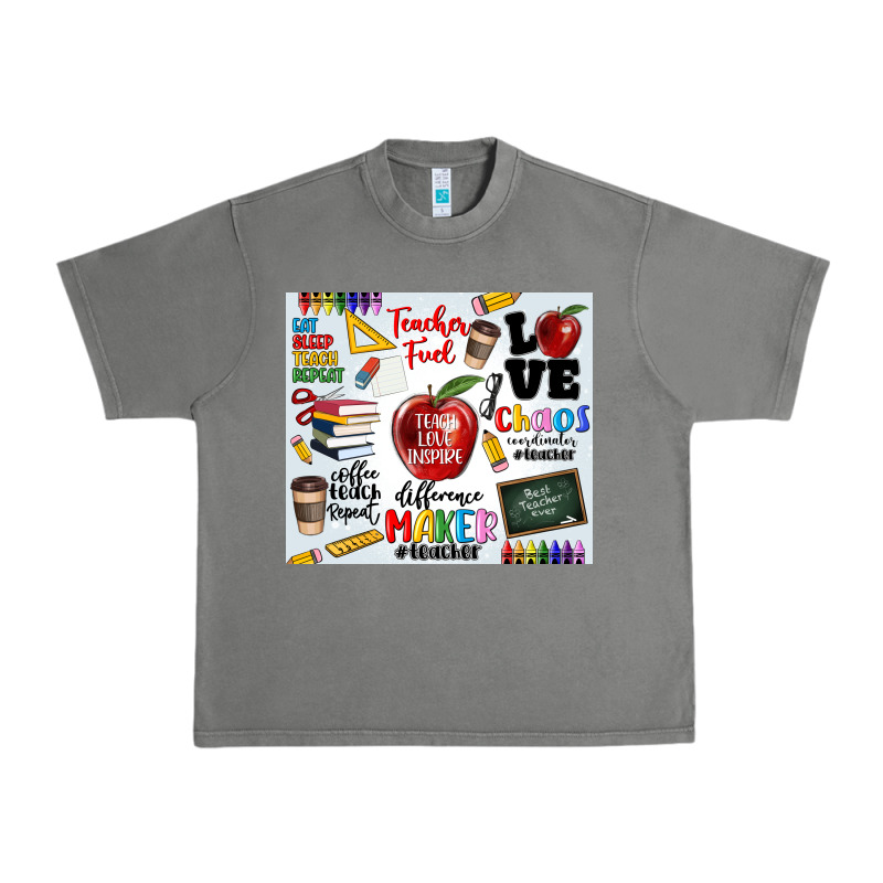 Teacher Urban Heavy Tee by MaliasSmallBusiness | Teevron