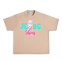 Burro jesus saves Urban Heavy Tee - JahusDesignShop