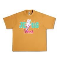 Peanut Butter jesus saves Urban Heavy Tee - JahusDesignShop