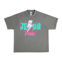 Tornado jesus saves Urban Heavy Tee - JahusDesignShop