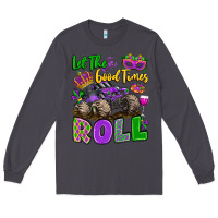 Smoke let the good times roll with mardi gras monster tr Long Sleeve Tee - LillyAllenDesigns