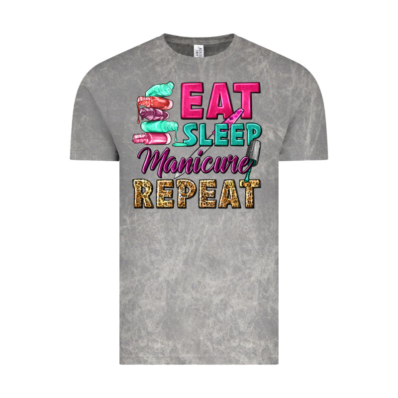 Eat Sleep Manicure Repeat Vintage Tee by NancyCooperArtShop | Teevron
