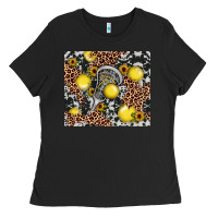 Black lacrosse Ladies Tee - JahusDesignShop