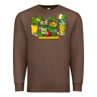 Chestnut St. Patrick's Day Teacher coffee cups Premium Sweatshirt - HowdyJamesFarm