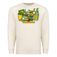 Sandshell St. Patrick's Day Teacher coffee cups Premium Sweatshirt - HowdyJamesFarm
