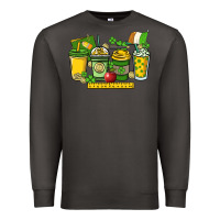 Smoke St. Patrick's Day Teacher coffee cups Premium Sweatshirt - HowdyJamesFarm