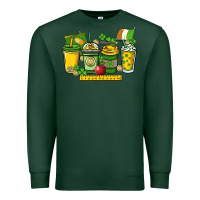 Sports Green St. Patrick's Day Teacher coffee cups Premium Sweatshirt - HowdyJamesFarm