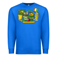 True Royal St. Patrick's Day Teacher coffee cups Premium Sweatshirt - HowdyJamesFarm