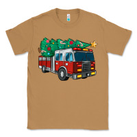 Toasted Coconut christmas fire truck Classic Tee - MaliasSmallBusiness