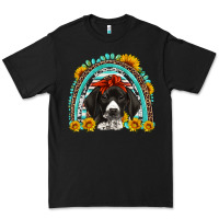 Black german shorthaired pointer western rainbow Premium Tee - Artiststas