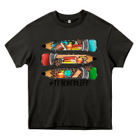 Asphalt #teacherlife pencils Heavy Core Tee - JahusDesignShop